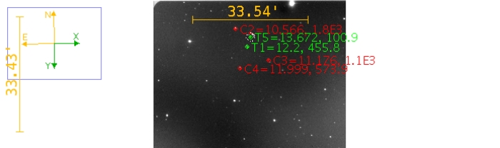 チャート - WASP-52, JD 2460232.79729