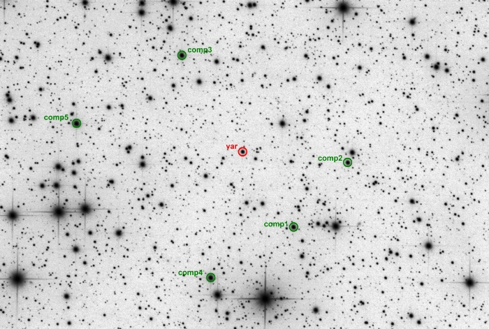 チャート - TrES-5, JD 2460235.24584