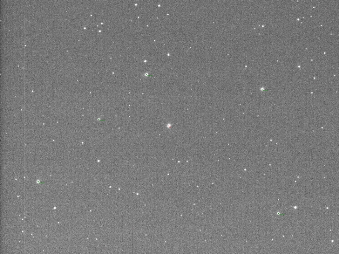 チャート - KELT-23 A, JD 2460242.23843