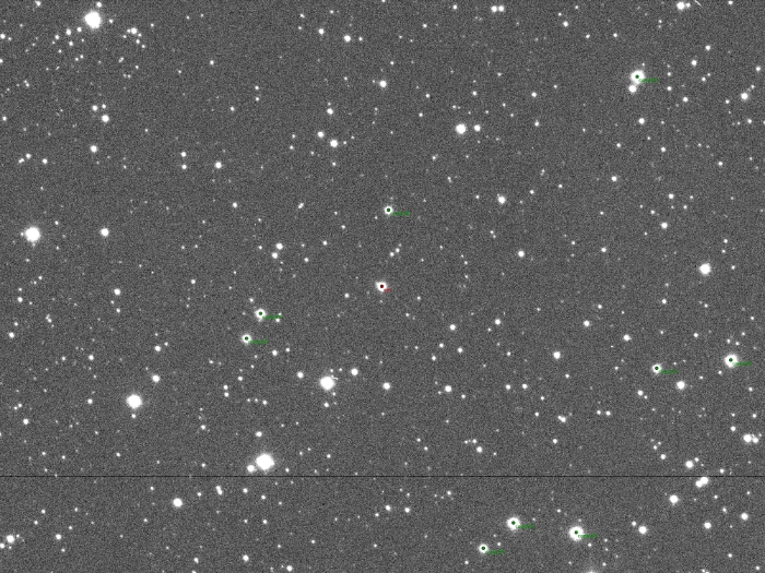 チャート - WASP-12, JD 2460272.67585