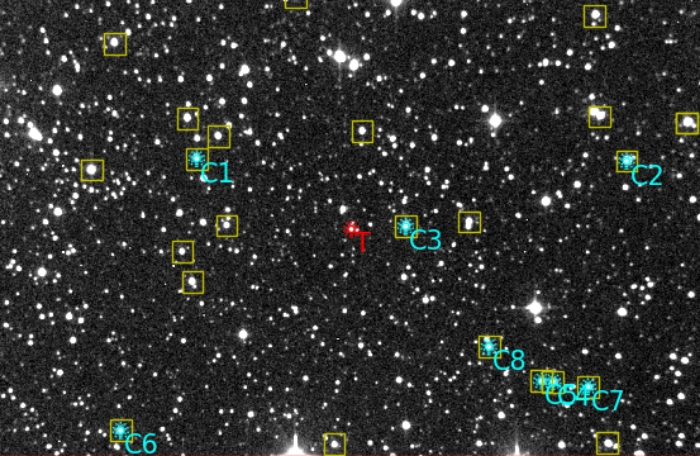 チャート - HAT-P-61, JD 2460282.29644