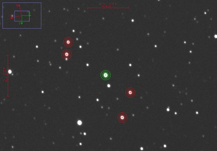 チャート - TOI-4137, JD 2460286.62367