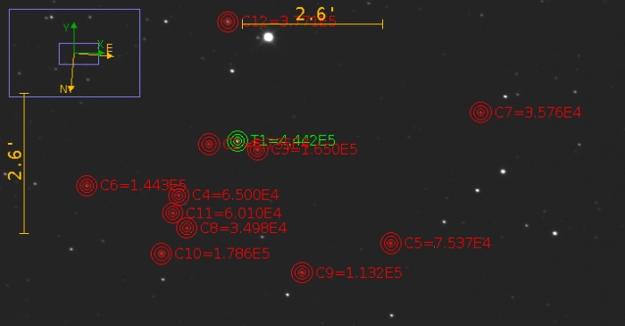 チャート - HAT-P-56, JD 2459958.34711