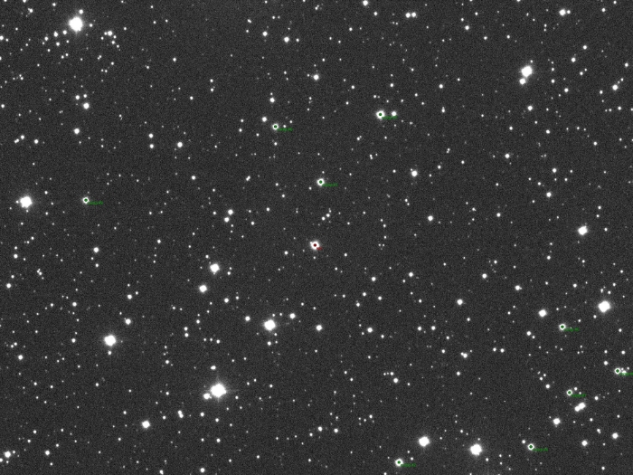 チャート - WASP-12, JD 2460295.59958