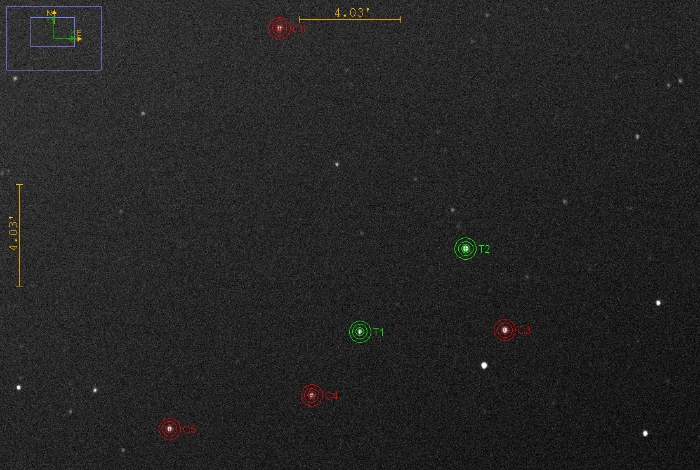 チャート - WASP-43, JD 2460305.53169
