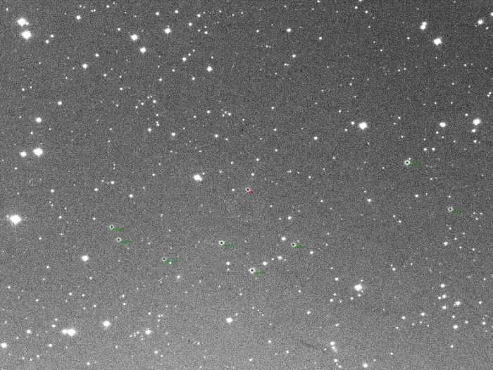 チャート - TOI-674, JD 2460009.53195