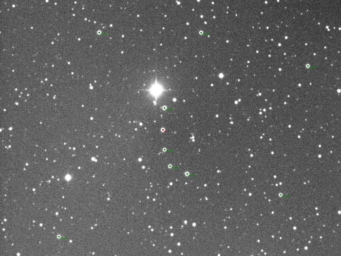 チャート - TOI-2046, JD 2460394.29683