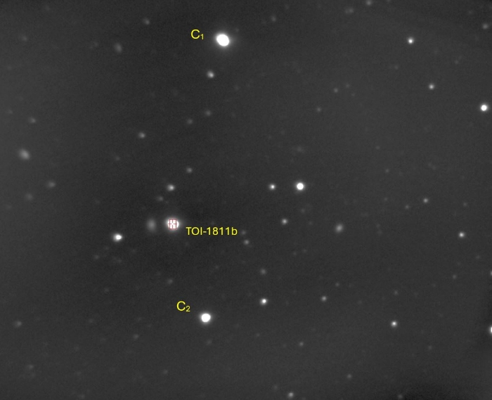 チャート - TOI-1811, JD 2460388.73911