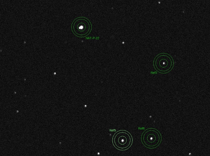 チャート - HAT-P-22, JD 2460413.43153