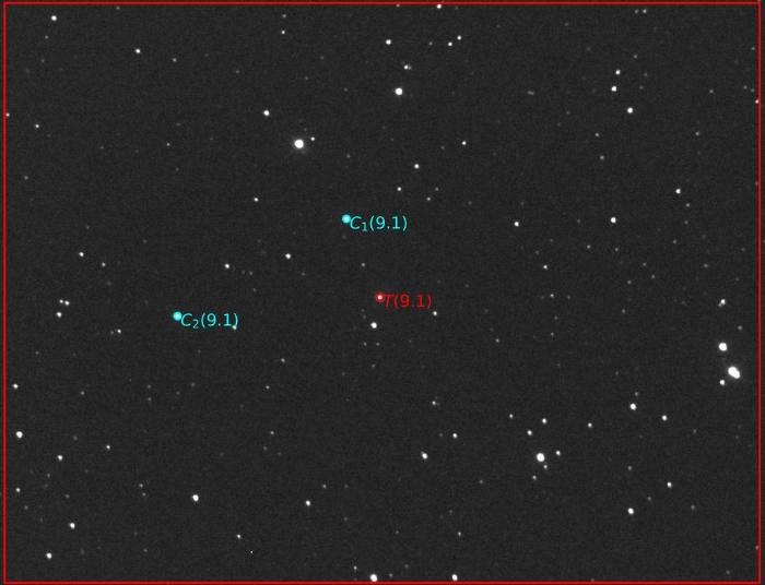 チャート - XO-1, JD 2460442.35612