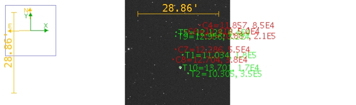 チャート - HAT-P-3, JD 2460447.31293