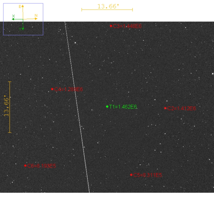 チャート - TOI-2109, JD 2460458.39591