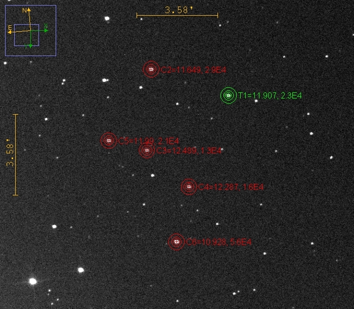 チャート - WASP-10, JD 2460515.37955