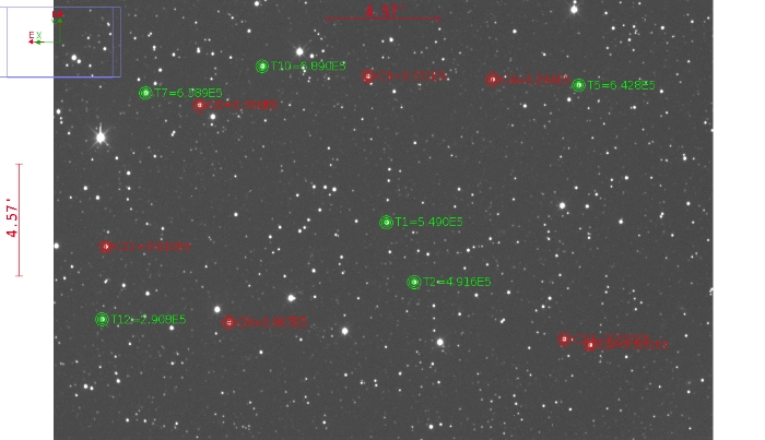 チャート - TOI 1311.01, JD 2460516.37396