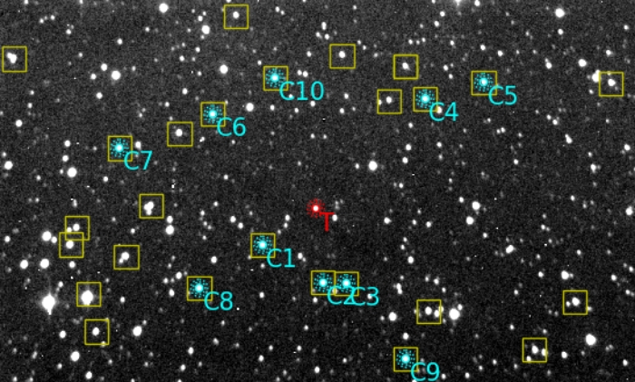 チャート - TrES-5, JD 2460524.33391