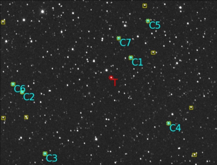 チャート - TOI-3693, JD 2460533.37425