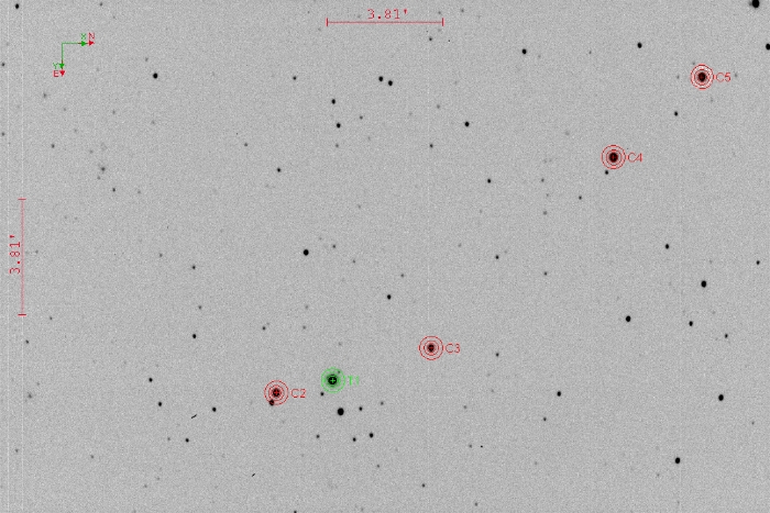 チャート - TOI 1131.01, JD 2460559.30185