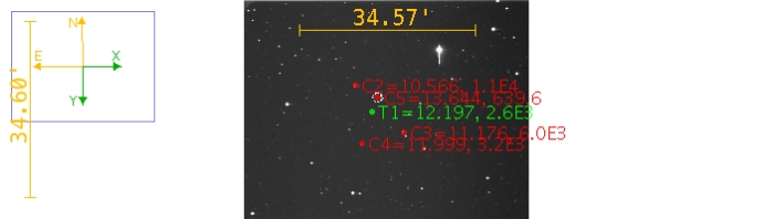 チャート - WASP-52, JD 2460561.75598