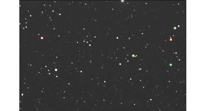 チャート - WASP-3, JD 2460563.35460