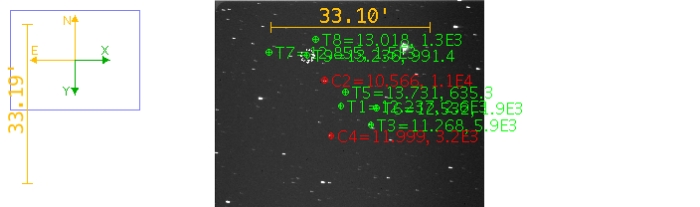 チャート - WASP-52, JD 2460582.75184