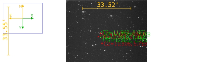 チャート - WASP-10, JD 2460589.61613