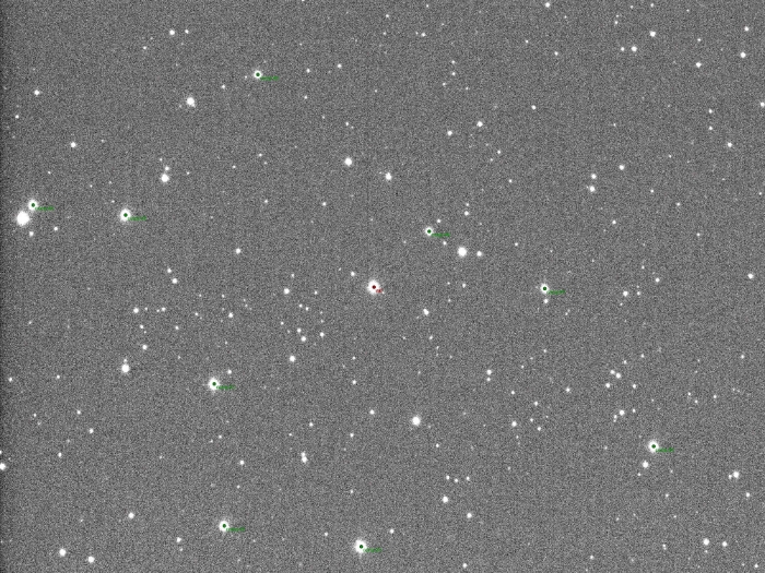 チャート - KELT-1, JD 2460589.24894