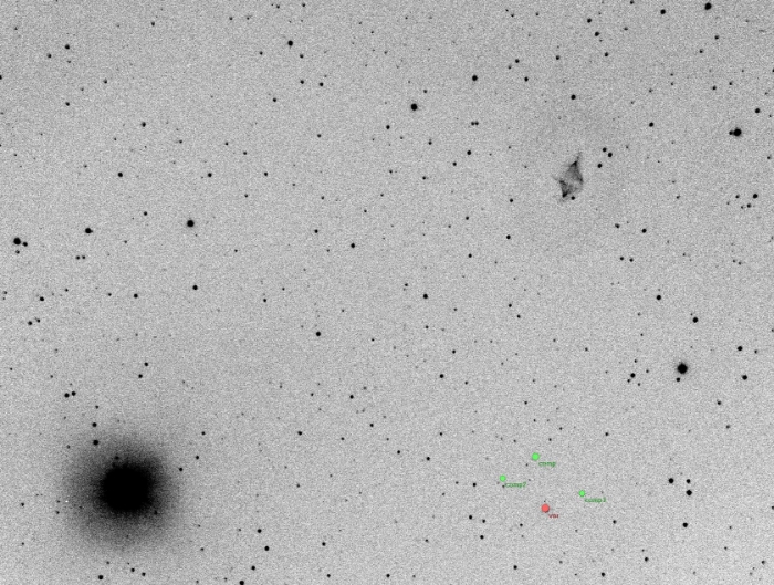 チャート - WASP-85 A, JD 2457102.32296