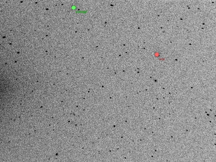 チャート - WASP-85 A, JD 2459662.39845