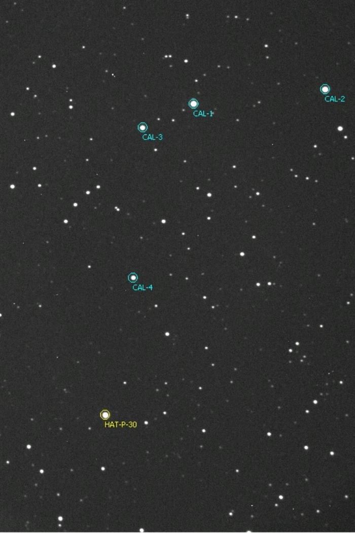 チャート - HAT-P-30, JD 2455914.47155