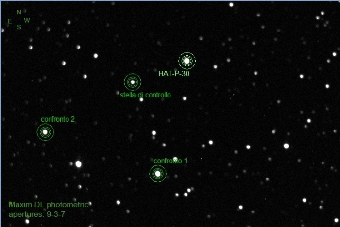 チャート - HAT-P-30, JD 2455976.29026