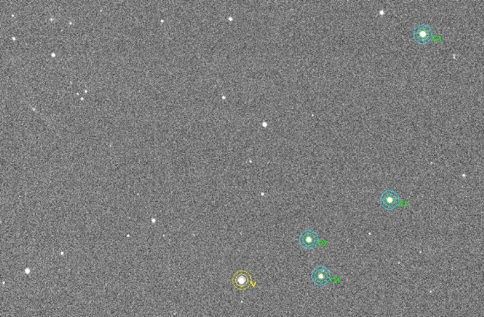 チャート - GJ 436, JD 2457011.88440