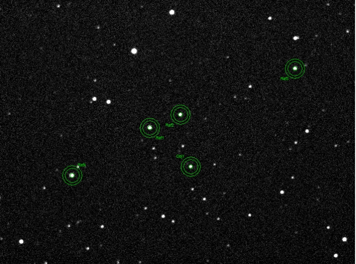 チャート - GJ 1214, JD 2457223.31074