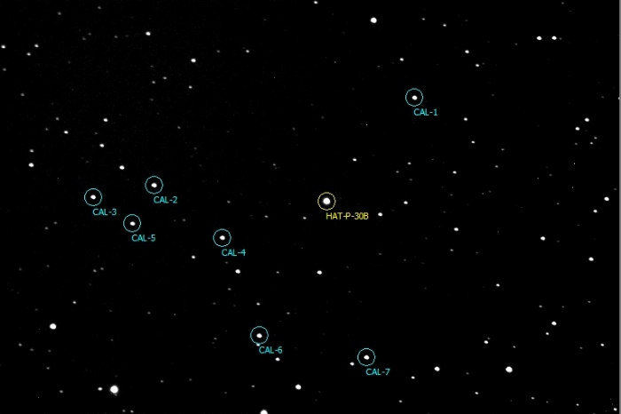 チャート - HAT-P-30, JD 2457460.32380