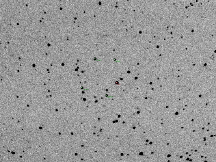 チャート - WASP-11, JD 2457659.41711