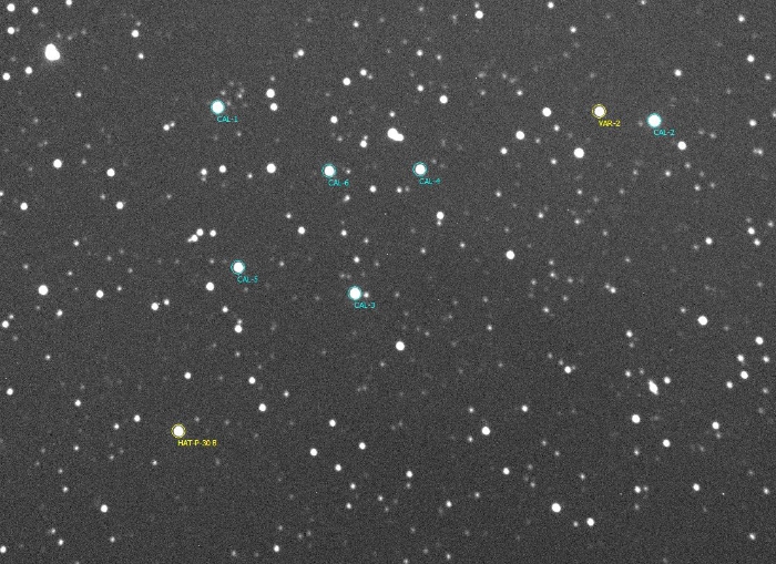 チャート - HAT-P-30, JD 2458528.37161