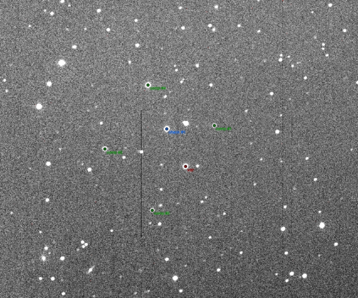 チャート - GJ 436, JD 2458894.34806