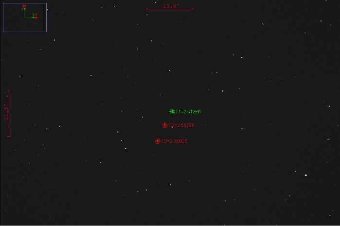 チャート - GJ 436, JD 2458939.30054