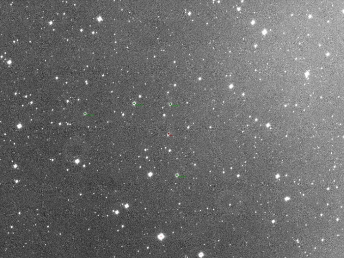 チャート - GJ 1214, JD 2459064.47167