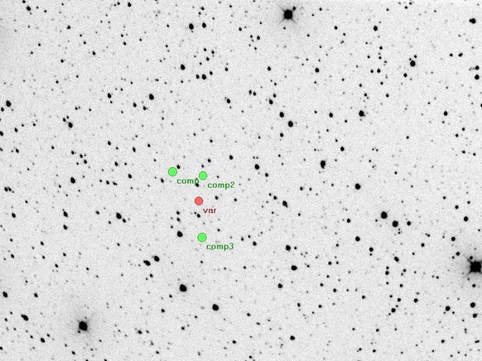 チャート - GJ 1214, JD 2459110.27360