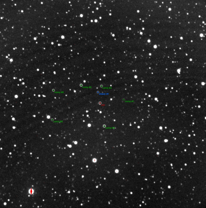 チャート - GJ 1214, JD 2459818.33297