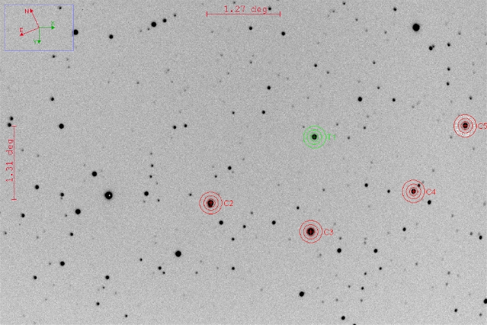 チャート - TOI-1259 A, JD 2459660.45213