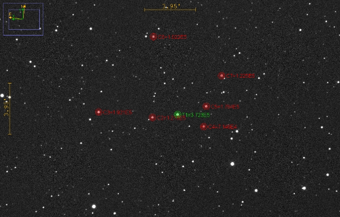 チャート - TOI-1516, JD 2459279.27192