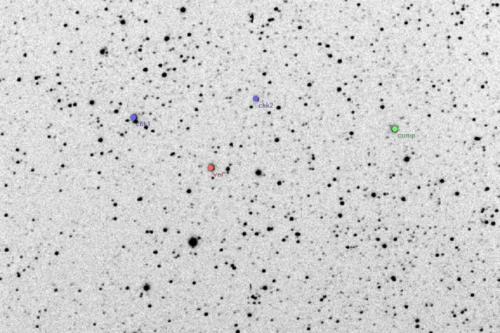 チャート - V0397 Cep, JD 2454202.28073