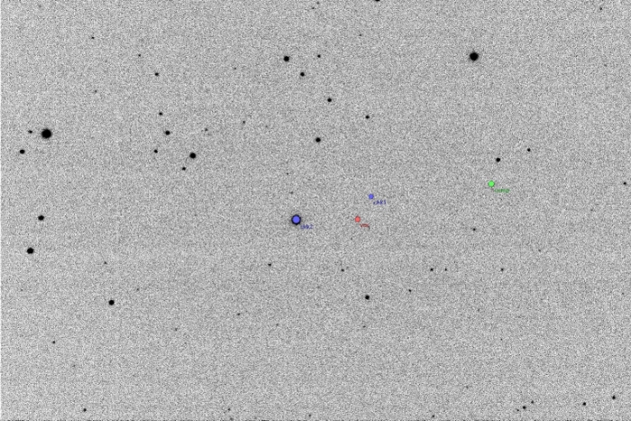 チャート - CU Tau, JD 2455870.33631