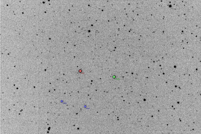 チャート - V0785 Cas, JD 2455554.45046