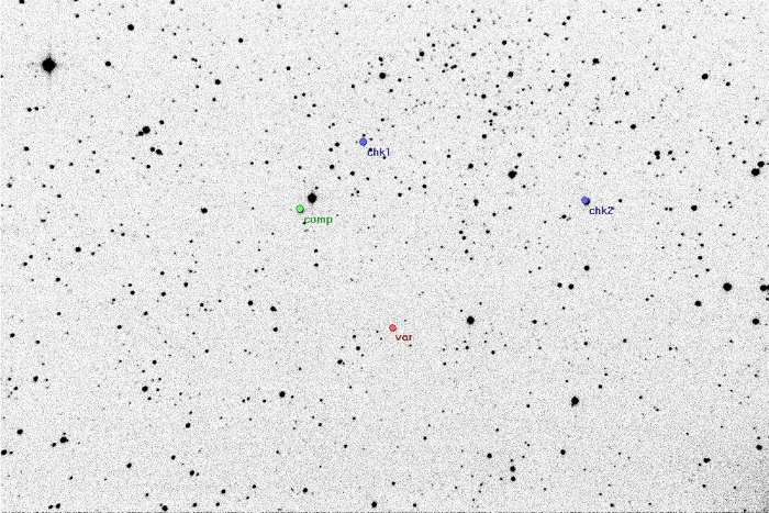 チャート - V0498 Mon, JD 2455600.27646