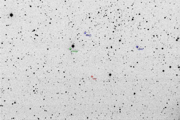 チャート - V0498 Mon, JD 2455600.27726