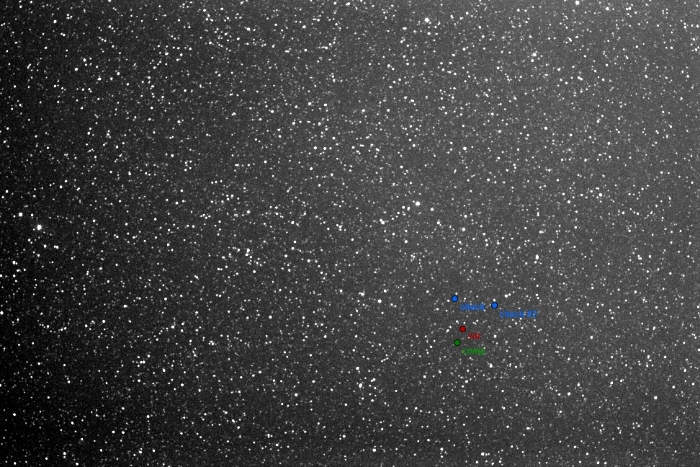 チャート - V0864 Mon, JD 2456245.53810